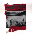 Black California Neck Wallet - Large