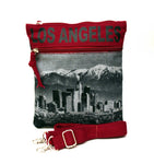 Black Los Angeles Neck Wallet - Large