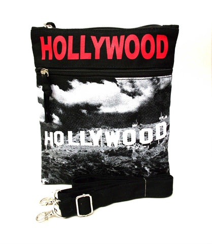 Red Hollywood Neck Wallet - Large