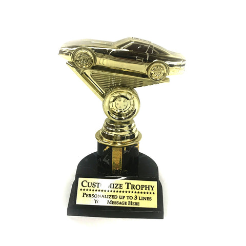Customized Corvette Gold Trophy