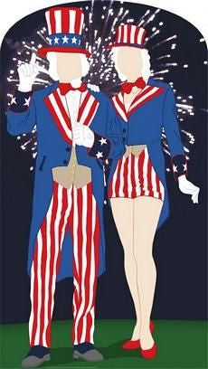 Aunt and Uncle Sam #895