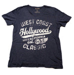 Navy Blue Hollywood V-neck Shirt
