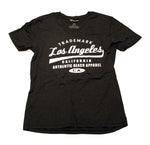 Black Los Angeles V-neck Shirt