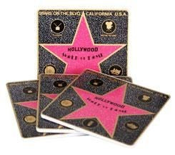 Walk of Fame Star Coasters