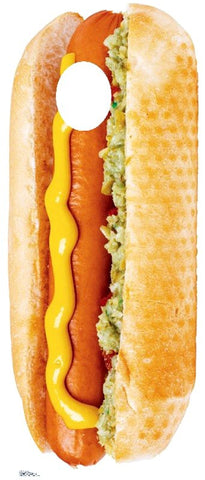 Place Your Face Hot Dog Cutout #847
