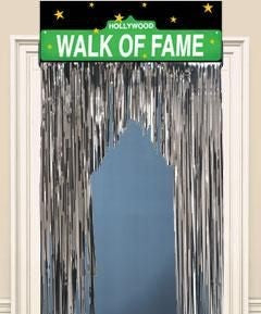 Walk of Fame Entryway Sparkle Curtain