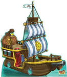 Bucky Pirate Ship cardboard Cutout #1208