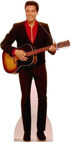 Elvis with Guitar Lifezise Cardboard Cutout #1353