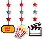 Small Movie Icon Hanging Cutouts