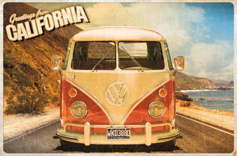 Greetings From California Poster
