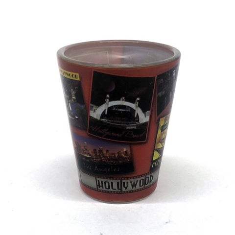Hollywood Collage Shot Glass