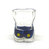 Shot Glass of Hollywood Men’s Bottom Shorts Blue With Smiley Gallery Image