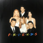 Black 'Friends the TV Show’  T Shirt Graphic Tees For Men Women