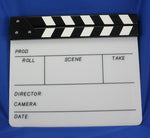 White Director's Clapboard
